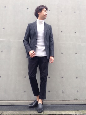 OMIさん（メンズ・180cm）の秋コーディネート