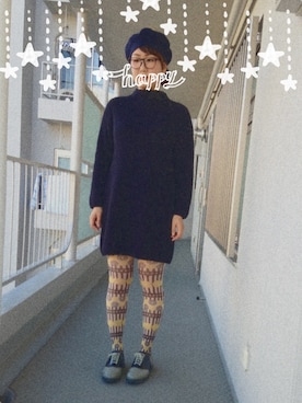 まるもちさん（レディース・172cm）の冬コーディネート