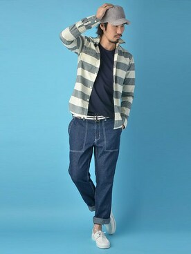 JEEさん（メンズ・182cm）の春コーディネート