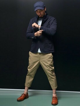 JEEさん（メンズ・182cm）の春コーディネート