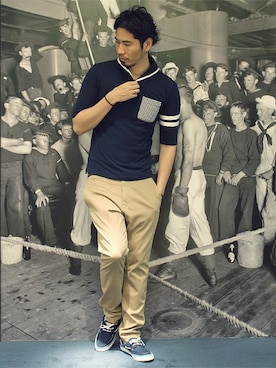 JEEさん(メンズ・182cm)の春コーディネート