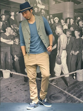 JEEさん(メンズ・182cm)の春コーディネート