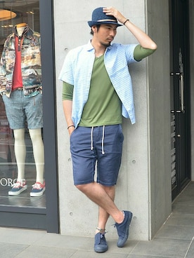 JEEさん（メンズ・182cm）の夏コーディネート