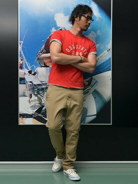 JEEさん（メンズ・182cm）の夏コーディネート