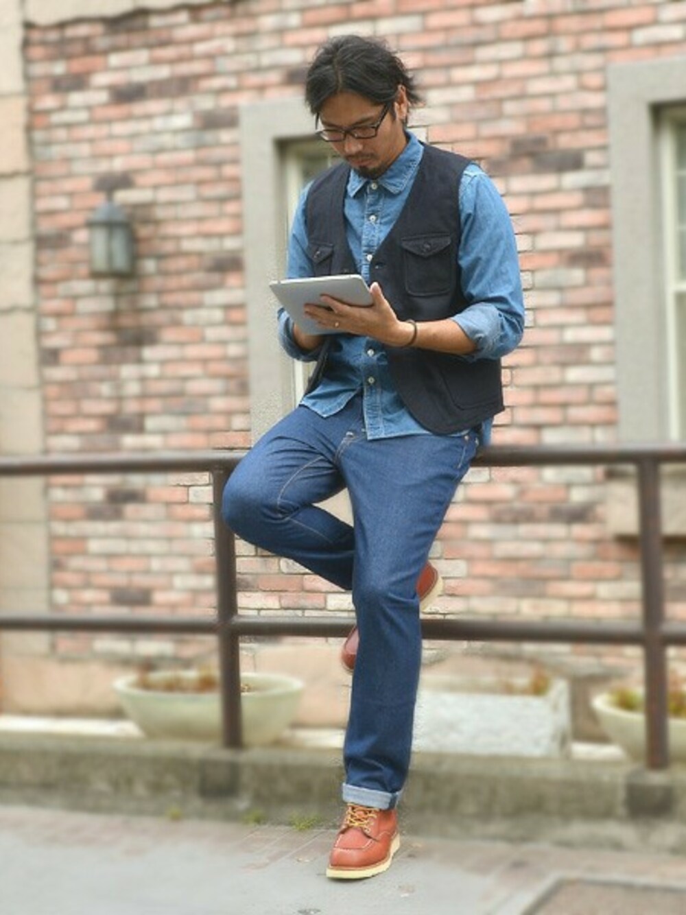JEE(THE DUFFER OF ST.GEORGE)｜The DUFFER of ST.GEORGEのベストを 