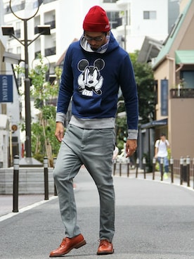 JEEさん（メンズ・182cm）の秋コーディネート