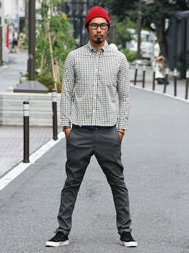 JEEさん（メンズ・182cm）の秋コーディネート