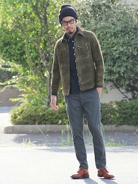 JEEさん（メンズ・182cm）の冬コーディネート