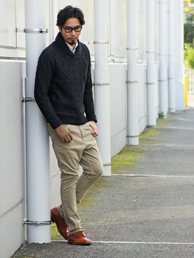 JEEさん（メンズ・182cm）の秋コーディネート