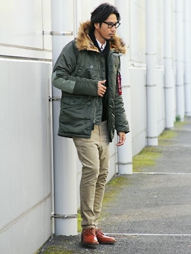 JEEさん（メンズ・182cm）の秋コーディネート