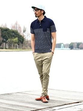 「トレンド」｜JEEさん（メンズ・182cm）の春コーディネート