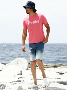 JEEさん（メンズ・182cm）の夏コーディネート