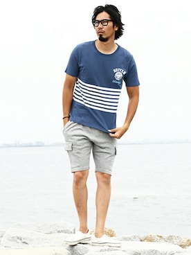 JEEさん（メンズ・182cm）の夏コーディネート