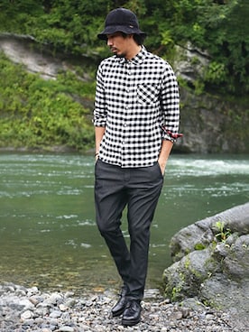 「COOLMAX」｜JEEさん（メンズ・182cm）の秋コーディネート