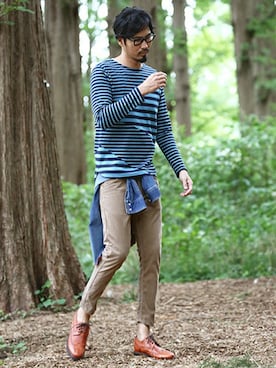 JEEさん（メンズ・182cm）の秋コーディネート