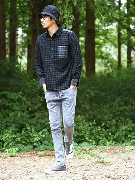 JEEさん(メンズ・182cm)の冬コーディネート