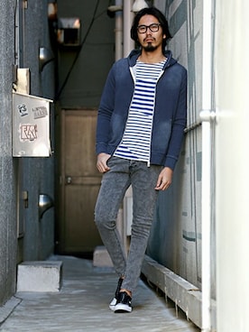 JEEさん(メンズ・182cm)の春コーディネート