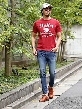 JEEさん（メンズ・182cm）の春コーディネート