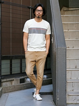 JEEさん（メンズ・182cm）の春コーディネート