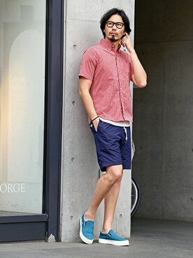 JEEさん（メンズ・182cm）の夏コーディネート