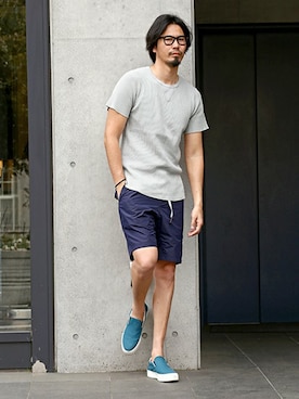 「グラミチ」｜JEEさん（メンズ・182cm）の春コーディネート