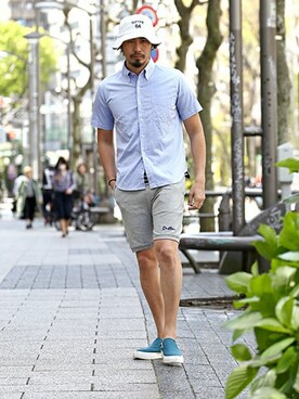 JEEさん（メンズ・182cm）の夏コーディネート