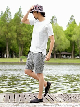 JEEさん(メンズ・182cm)の夏コーディネート