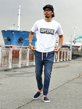 「LEE」｜JEEさん（メンズ・182cm）の夏コーディネート