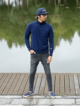 JEEさん（メンズ・182cm）の冬コーディネート