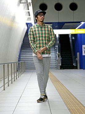 JEEさん（メンズ・182cm）の春コーディネート