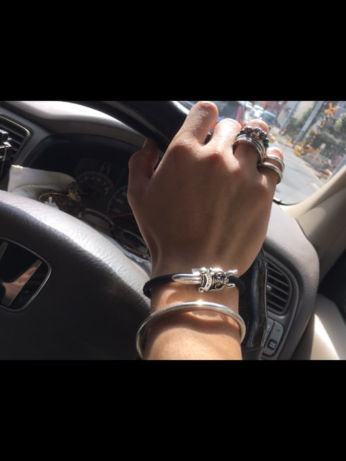 Sxxxkey Chrome Heartsのリングを使ったコーディネート Wear