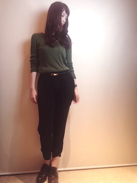 「H&M DIVIDED（エイチアンドエム　ディヴァイデッド）のアイテム」を使った、miyukiさん（レディース・170cm）の春コーディネート