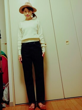 ☺S☺さん（レディース・157cm）の冬コーディネート