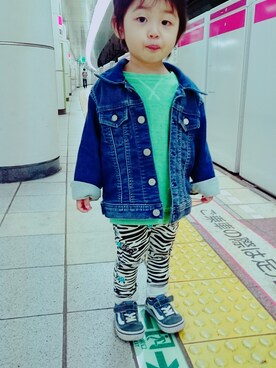 ☺S☺さん（キッズ・90cm）の春コーディネート