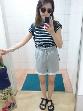 ☺S☺さん（レディース・157cm）の夏コーディネート