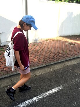 ゆみさんの「NIKE AIR JORDAN 6 RETRO (GS)【SP】」を使ったコーディネート