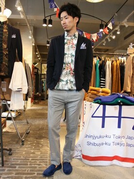 417ｂｙEDIFICE新宿店スタッフAさんのコーディネート