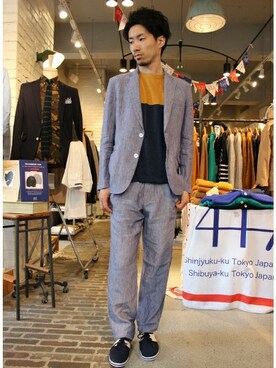 417ｂｙEDIFICE新宿店スタッフAさんのコーディネート