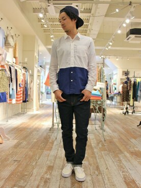 417ｂｙEDIFICE新宿店スタッフAさんのコーディネート