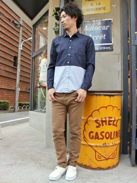 417ｂｙEDIFICE新宿店スタッフAさんのコーディネート