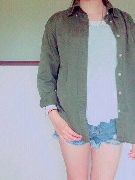「HAMNETT（ハムネット）のアイテム（アナログ腕時計）」を使った、milkさん（レディース・162cm）の春コーディネート