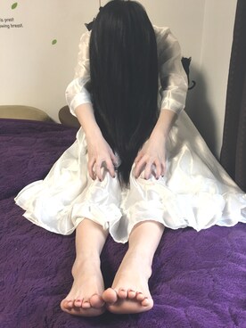 ワンピース ドレスを使った 貞子 の人気ファッションコーディネート Wear