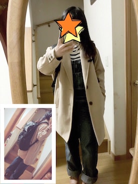 「ダボダボコーデ」｜beeさん（レディース・155cm）の春コーディネート