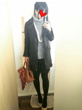 yuzuさん（レディース・152cm）の秋コーディネート