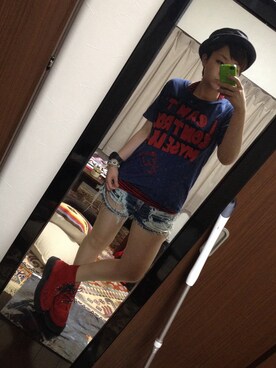 きなこさん(レディース・157cm)の夏コーディネート