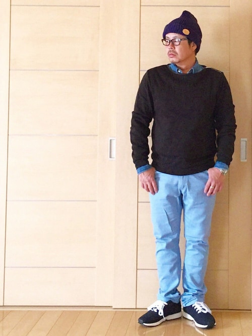 Yasu Il Bisonteのニットキャップ ビーニーを使ったコーディネート Wear