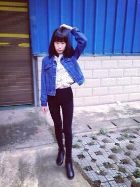 陆慢慢的路漫漫さんのコーディネート