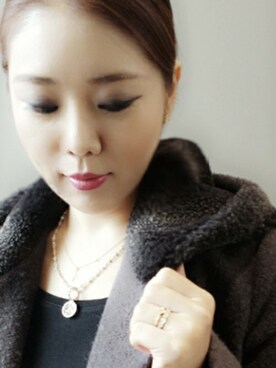 keikoさん（レディース・157cm）の冬コーディネート