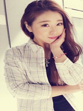 keikoさん（レディース・157cm）の春コーディネート