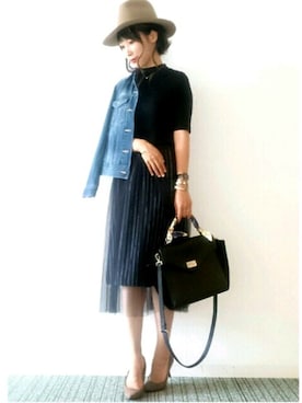 𝓅𝑜𝒸𝑜さん(レディース・156cm)の秋コーディネート